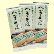 Echigo Ojiya's algae soba noodles